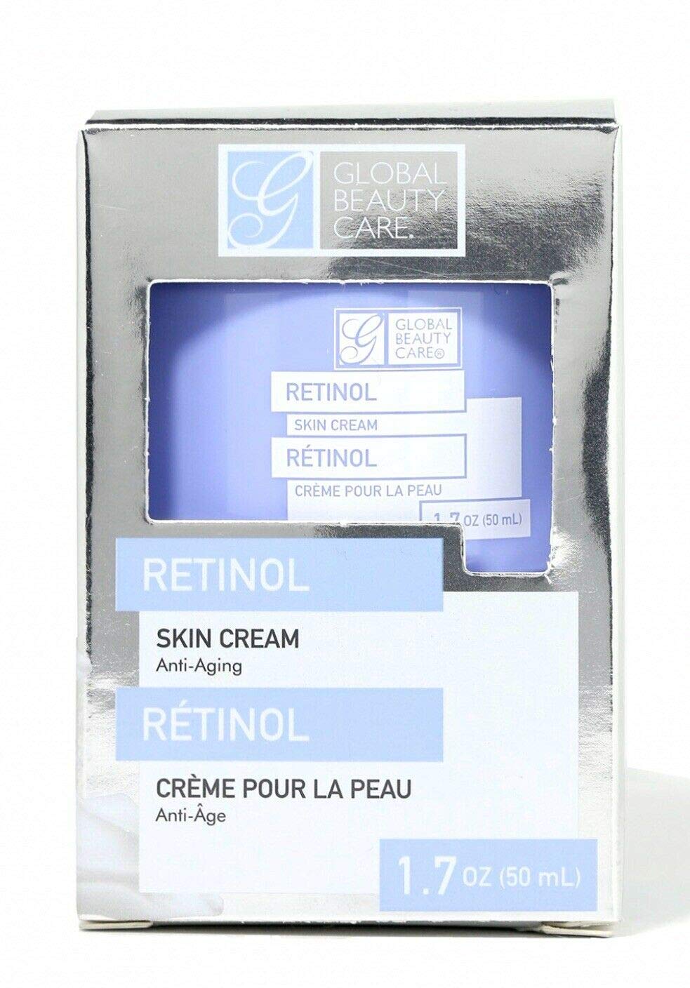 1 x 1.7 oz Global Beauty Care Retinol Anti-Wrinkle Anti-Aging Premium Skin Care Cream