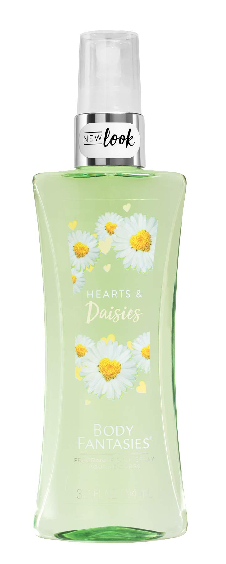Hearts and Daisies Body Fantasies Body Spray Travel Size 3.2 fl oz