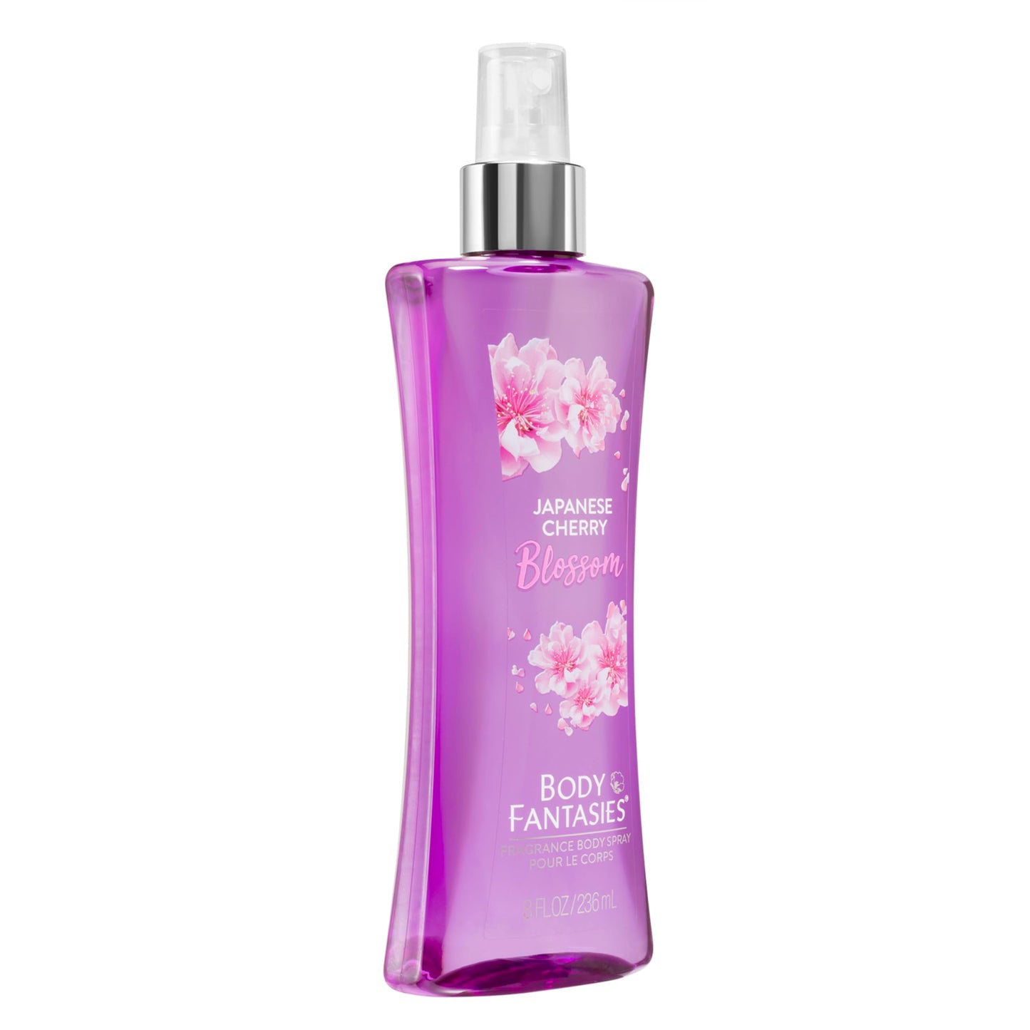 1 x 8 fl oz Body Fantasies Signature Fragrance Body Spray, Japanese Cherry Blossom