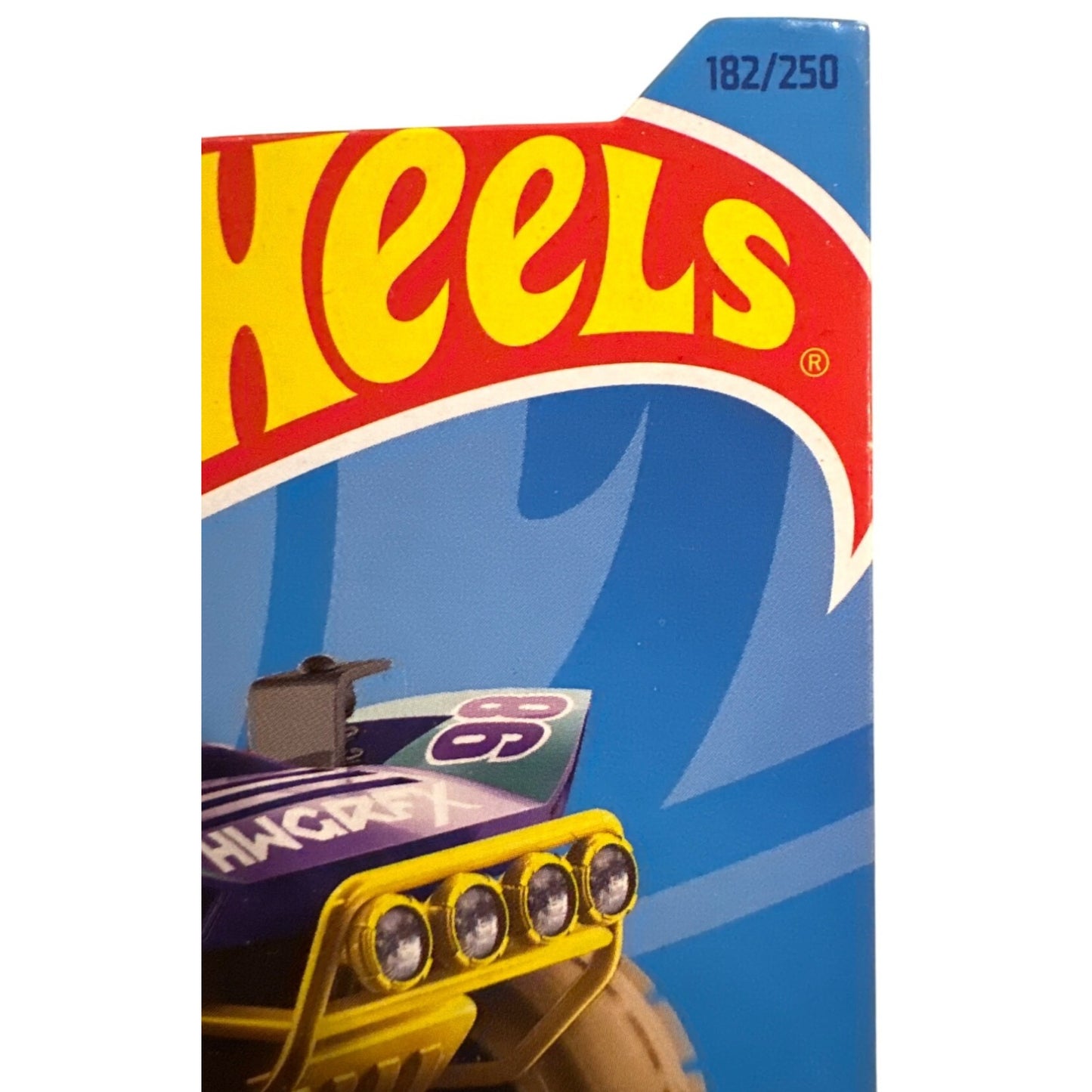 182/250 Hot Wheels Die-Cast Car Dune Crusher 2/10 Baja Blazers Purple Yellow