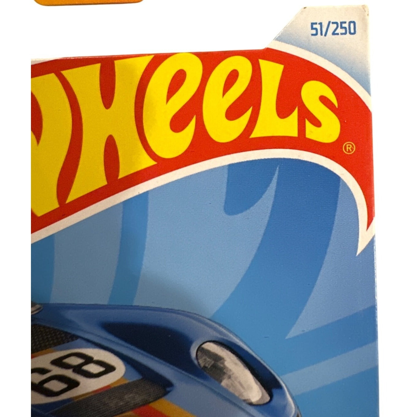 51/250 Hot Wheels Die-Cast Car Blue El Segundo Coupe 1/5 HW Turbo #68