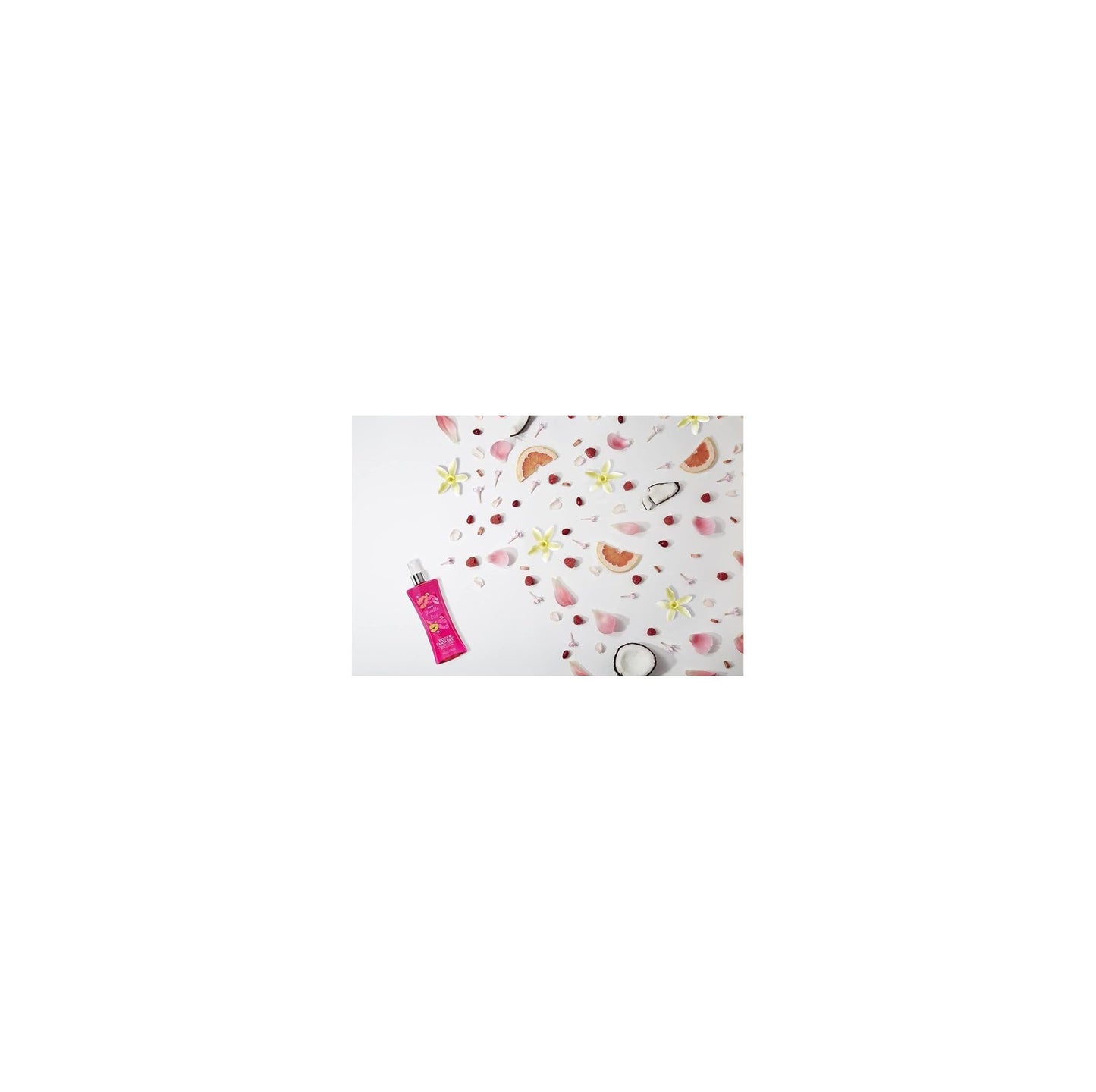 1 x 3.2 fl oz Body Fantasies Pink Vanilla Kiss Fantasy Body Spray