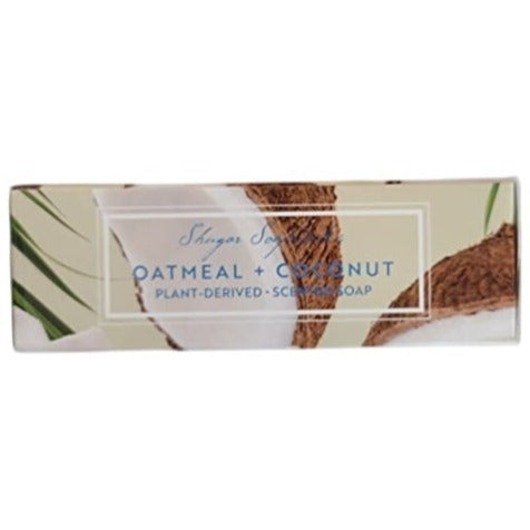 Shugar Soapworks Oatmeal Coconut Bar Soap 5 oz Vegan Plant-Based USA Made New