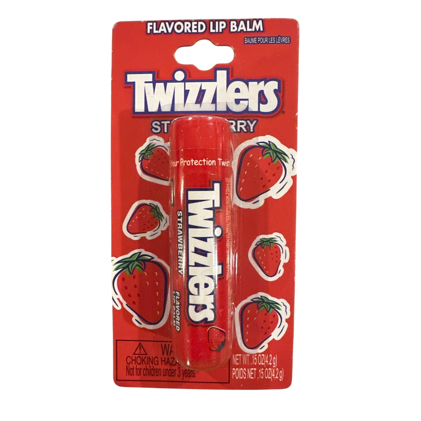 Lotta Luv TWIZZLERS Candy STRAWBERRY Flavored Lip Balm Discontinued Rare 1d