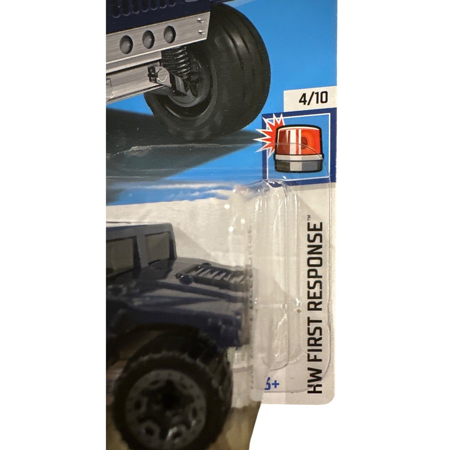 33/250 Hot Wheels Die-Cast Car Blue Tactical Response 4/10 HW First Response
