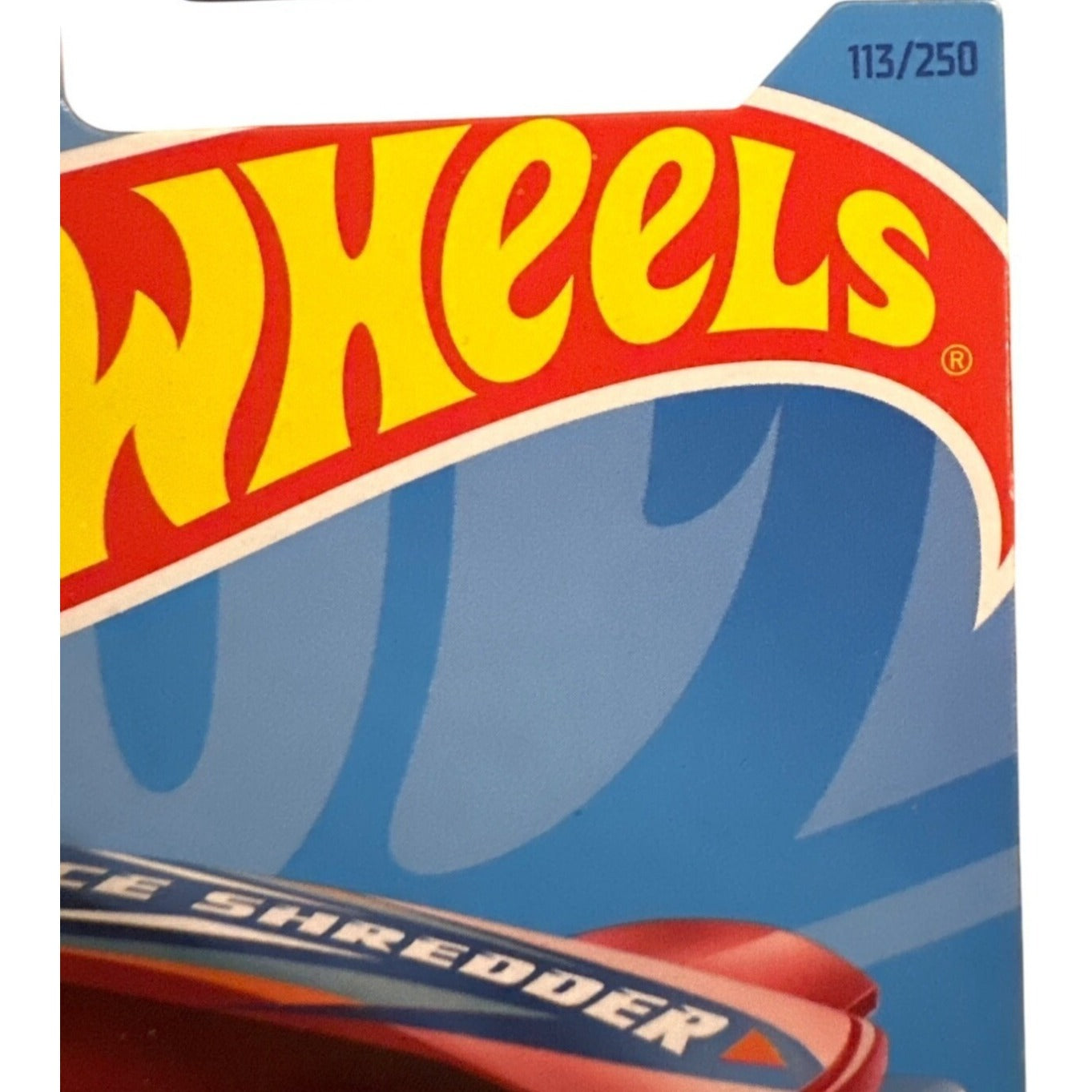 113/250 Hot Wheels Die-Cast Car Ice Shredder 4/5 HW Sports Red Blue White