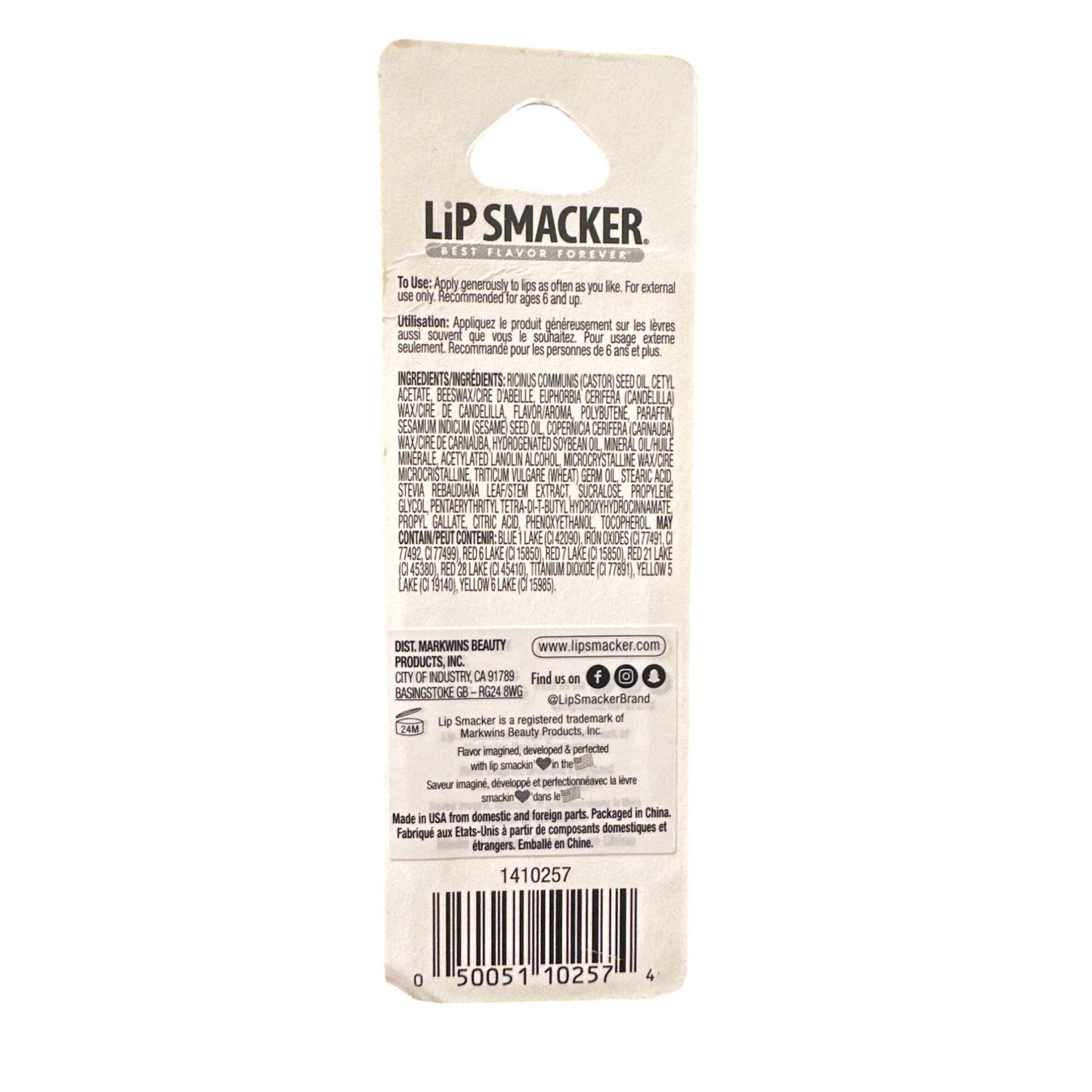 Lip Smacker MERMAID Magic Flavored Collectible Lip Balm Pink Purple Blue White