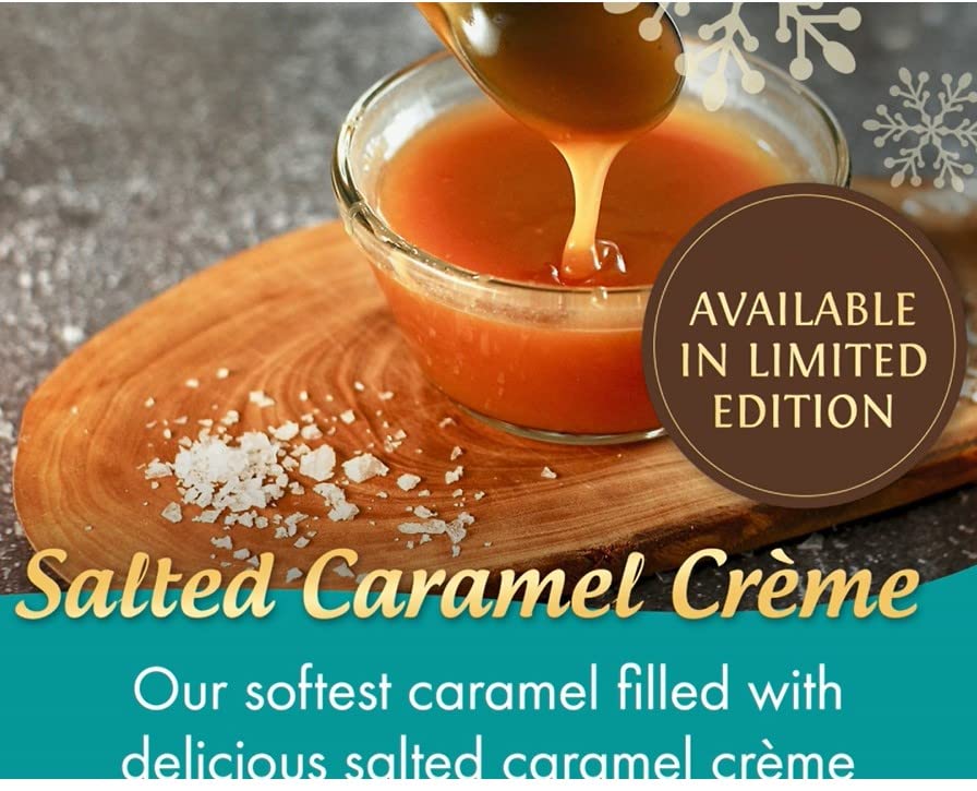 1 x 7.4 oz Werther's Original Salted Caramel Creme Soft Caramels, Holiday Caramels PACKAGING MAY VARY