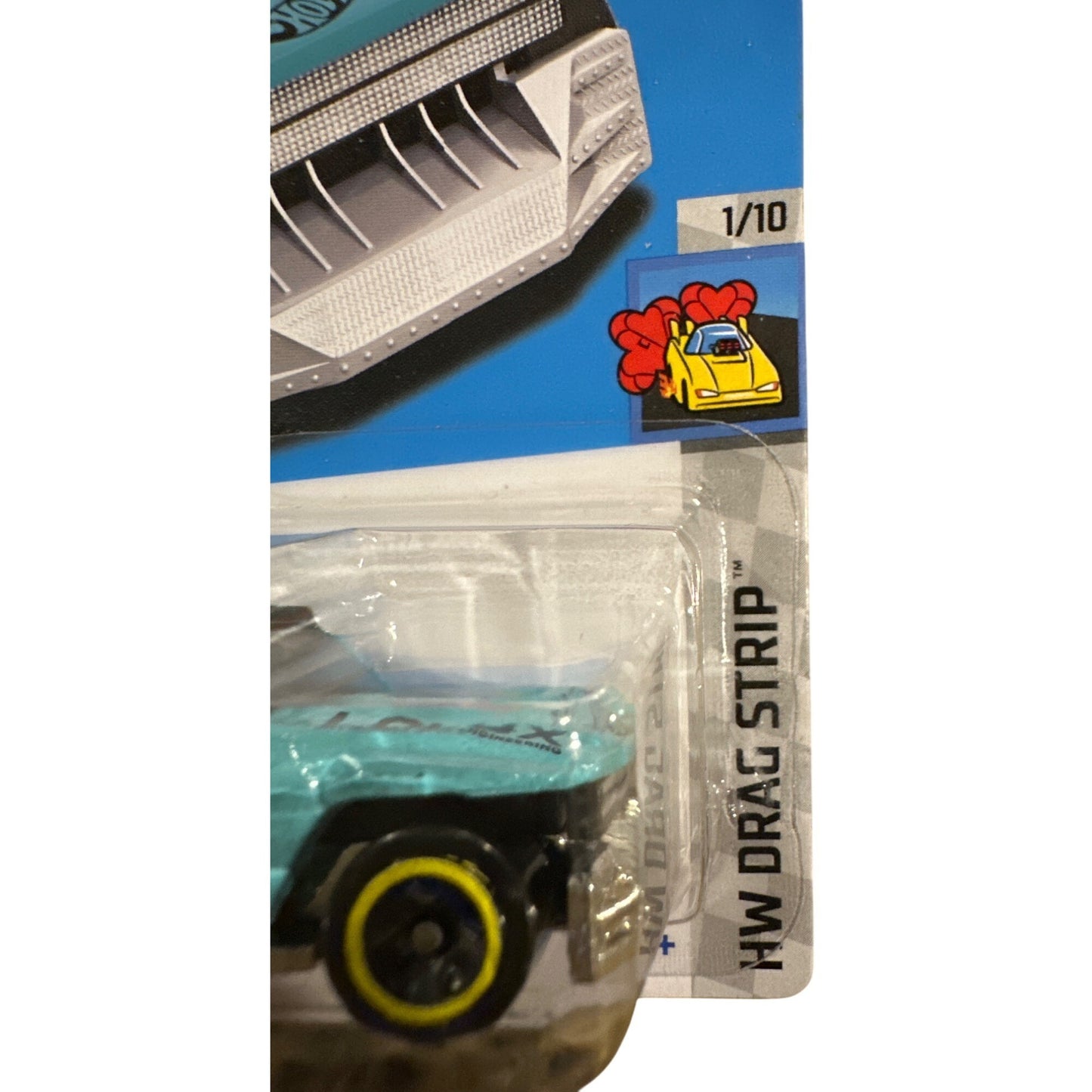 80/250 Hot Wheels Die-Cast Car Lolux 1/10 HW Drag Strip Blue Yellow Pink Purple