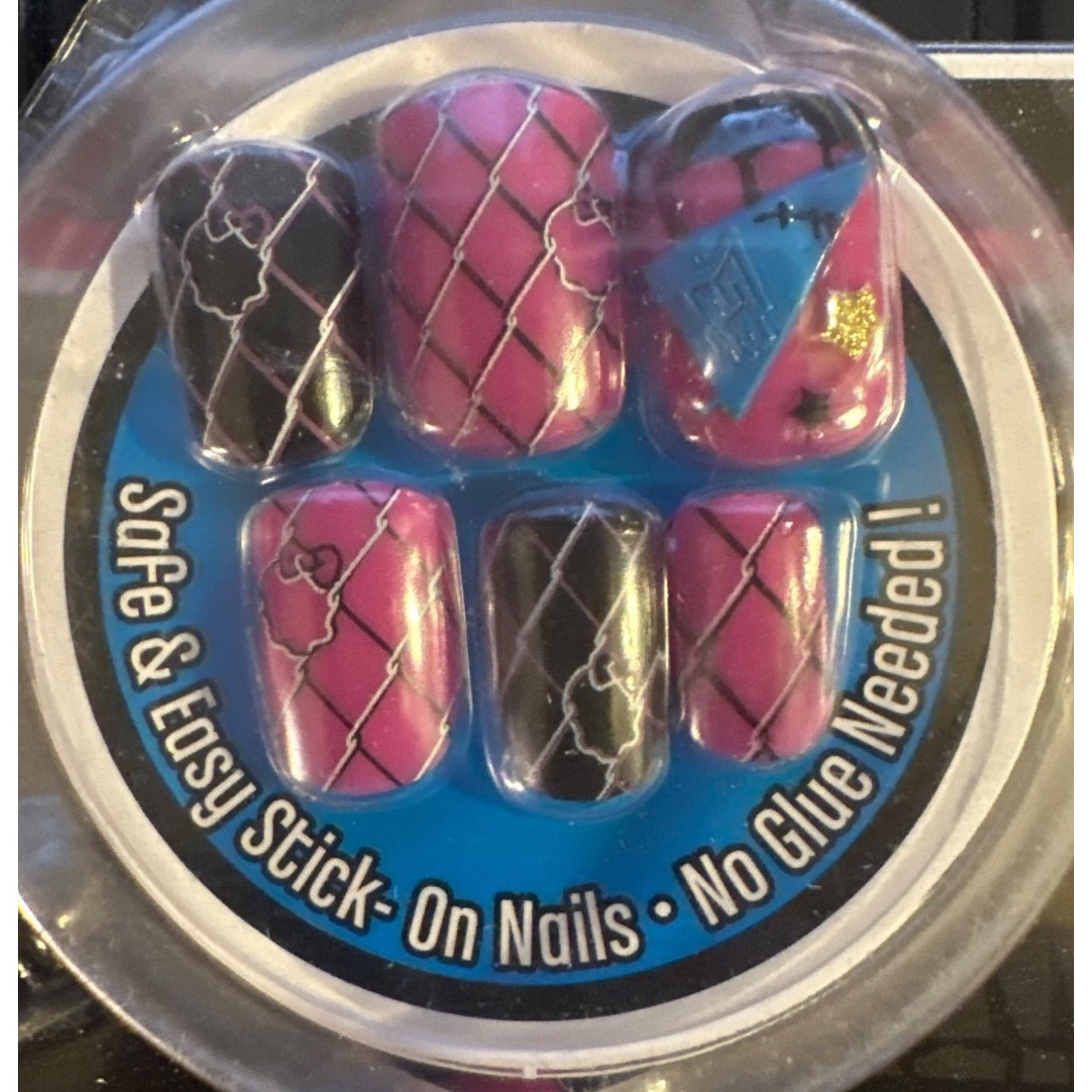Monster High Ghoulicious Nails 10 Stick-On Nail Charms By Pop Girl Skulls & Art