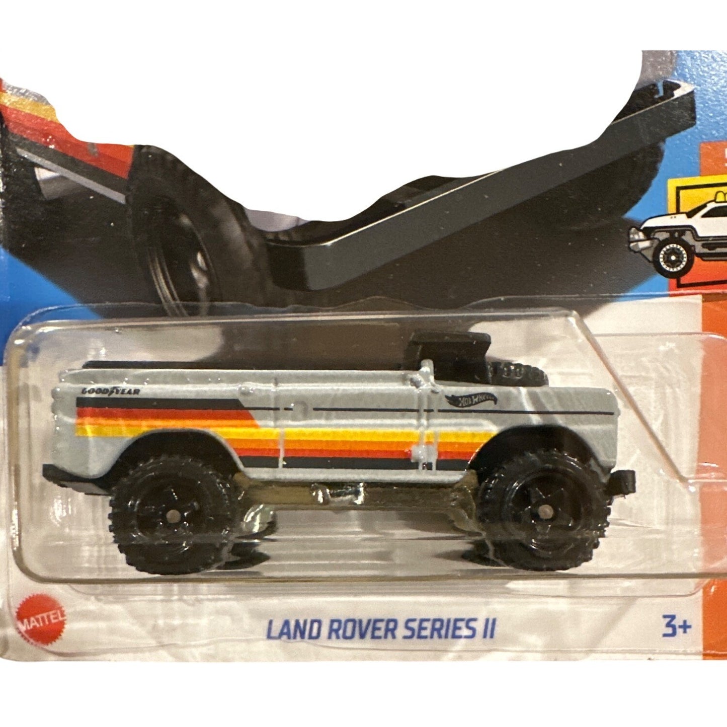 92/250 Hot Wheels Die-Cast Car Gray Land Rover Series II 5/10 HW Hot Trucks