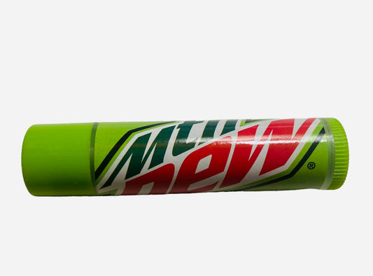 1 x Regular Sized Mountain Dew Flavored Lip Balm Stick