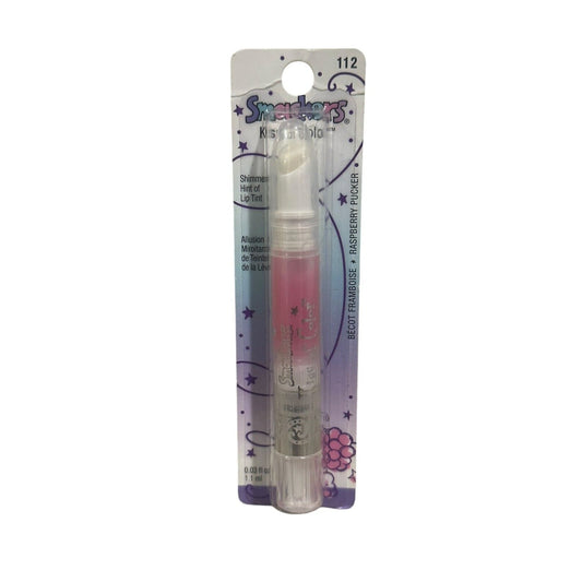 Vintage Bonne Bell KISS OF COLOR Lip Smacker Gloss 112 RASPBERRY PUCKER Lipgloss