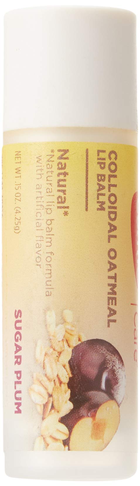 1 x .15 oz Sugar Plum Carmex Comfort Care Colloidal Oatmeal Lip Balm