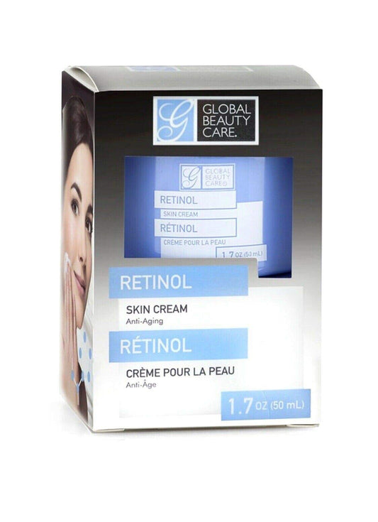 1 x 1.7 oz Global Beauty Care Retinol Anti-Wrinkle Anti-Aging Premium Skin Care Cream