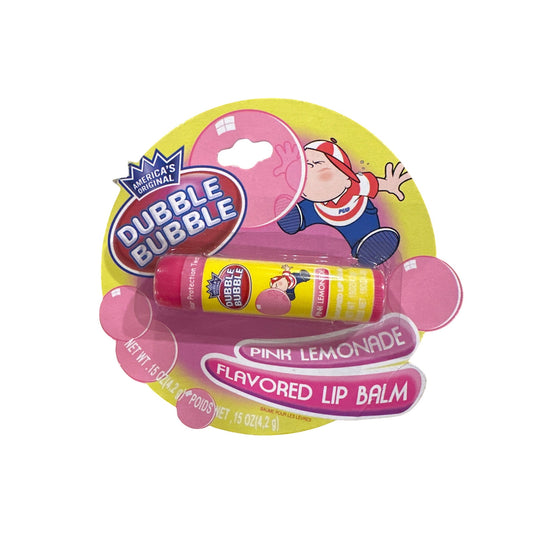 Lotta Luv DUBBLE BUBBLE Candy PINK LEMONADE Flavored Lip Balm Rare Discontinued