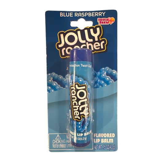 Lotta Luv JOLLY RANCHER Candy BLUE RASPBERRY Flavored Lip Balm Discontinued 1a