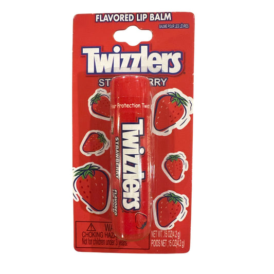 Lotta Luv TWIZZLERS Candy STRAWBERRY Flavored Lip Balm Discontinued Rare 1d