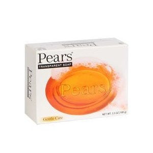 Pears Transparent Bar Soap Gentle Care 3.5 oz Glycerin Moisturizing Cleanser