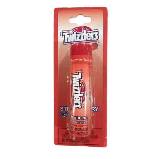 Lotta Luv TWIZZLERS Candy STRAWBERRY Flavored Lip Balm Discontinued Rare 1c