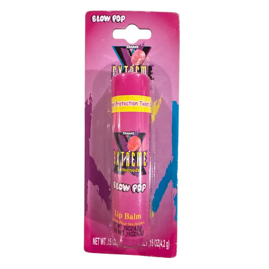 Lotta Luv CHARMS BLOW POP Candy EXTREME LEMONADE Flavored Lip Balm Collectible
