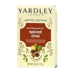 Yardley Spiced Chai Bar Soap 4 oz Limited Edition Nourishing Bath Bar Cleanser