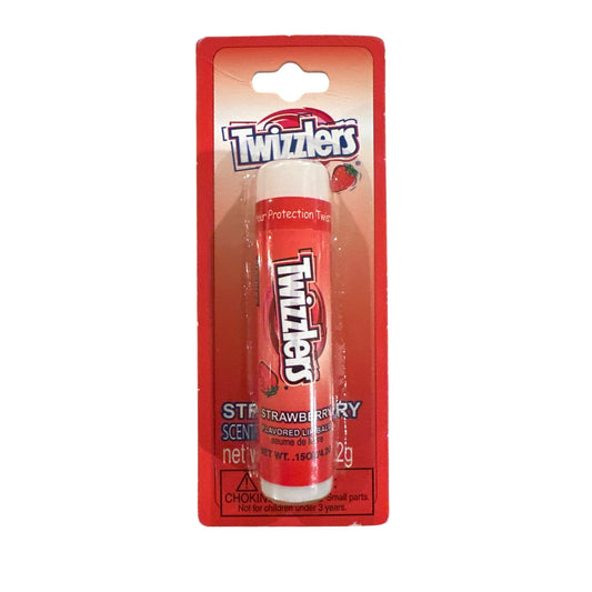 Lotta Luv TWIZZLERS Candy STRAWBERRY Flavored Lip Balm Discontinued Rare 1b