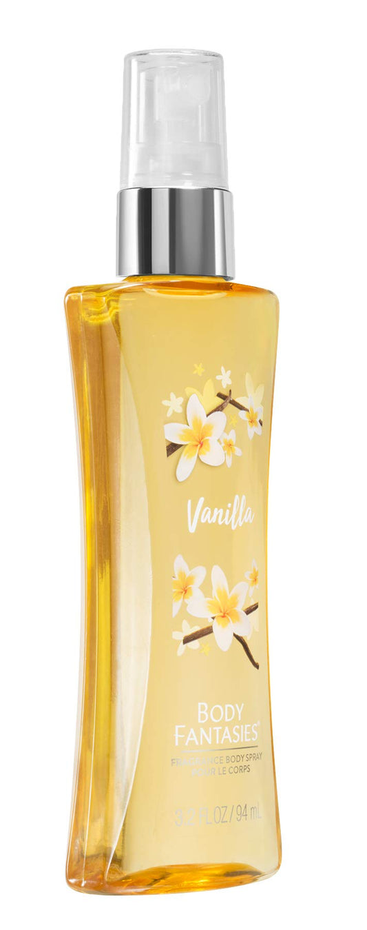 1 x 3.2 fl oz Body Fantasies Vanilla Body Spray
