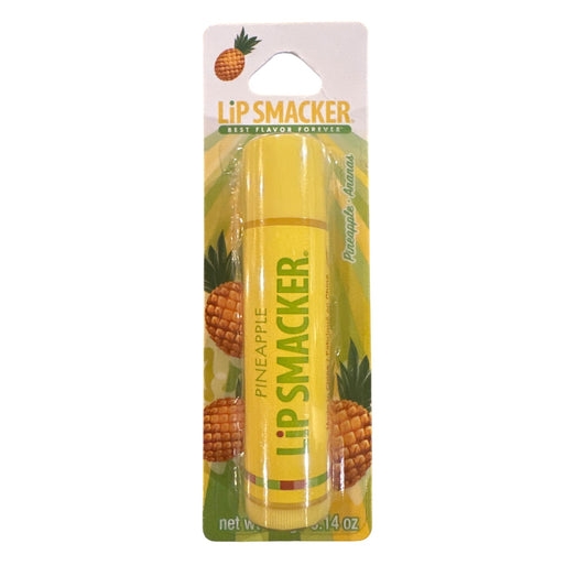 Lip Smacker PINEAPPLE Flavored Collectible Lip Balm Yellow Green Discontinued