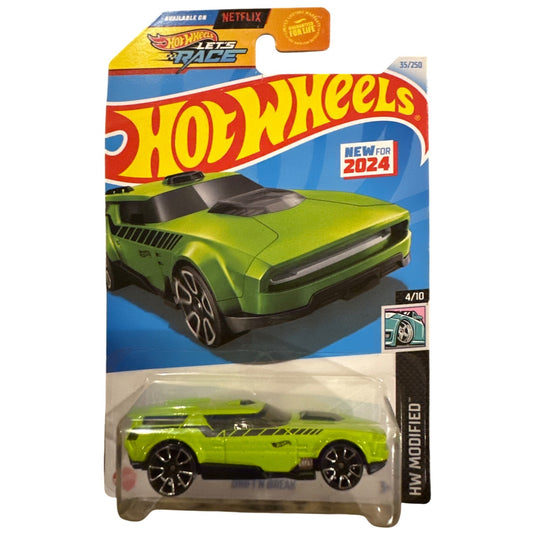 35/250 Hot Wheels Die-Cast Car Green Drift'N Break 4/10 HW Modified