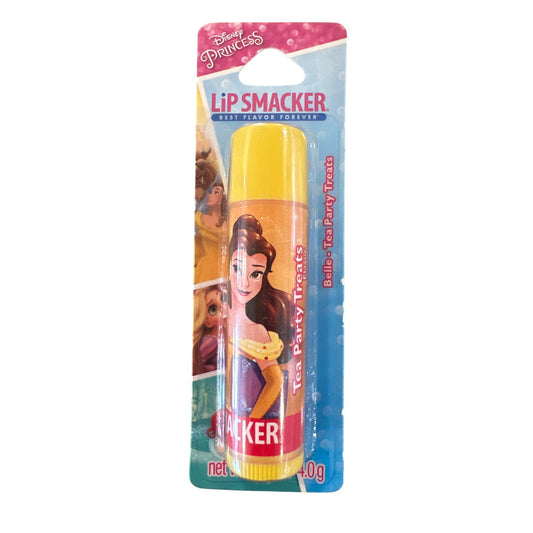 Lip Smacker BELLE Tea Party Treats Flavored Collectible Lip Balm Yellow Red