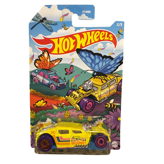 138/250 Hot Wheels Die-Cast Car Lethal Diesel 2/5 Spring Series Yellow Purple