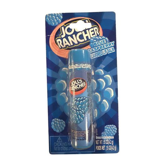 Lotta Luv JOLLY RANCHER Candy BLUE RASPBERRY Flavored Lip Balm Discontinued 1c