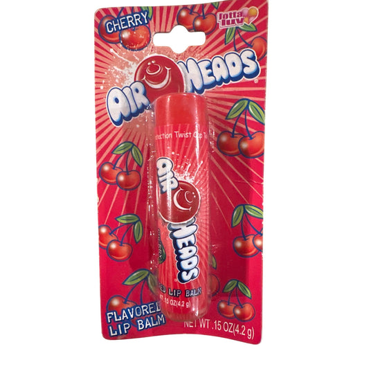 Lotta Luv AIR HEADS Candy CHERRY Flavored Lip Balm Rare Discontinued Collectible