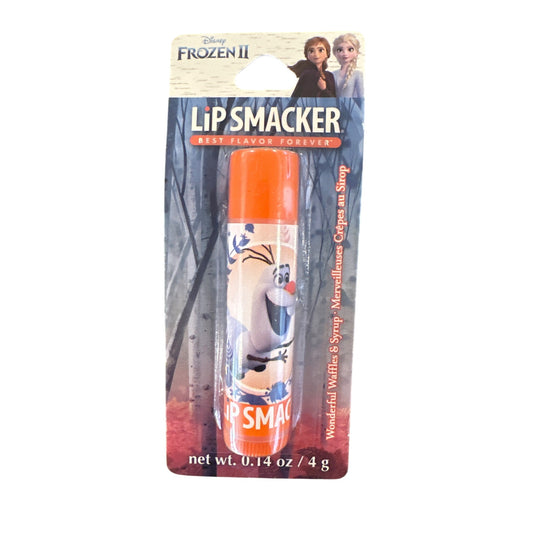 Lip Smacker OLAF Wonderful Winter Syrup Flavored Collectible Lip Balm Orange