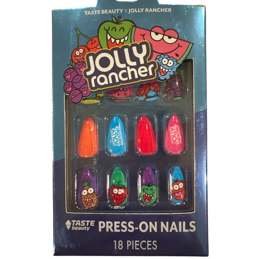 Taste Beauty JOLLY RANCHER Candy 18 Press-On Nais Medium Almond Multicolor