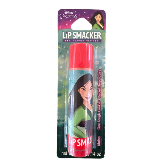 Lip Smacker MULAN One Tough Cookie Flavored Collectible Lip Balm Red Blue Green