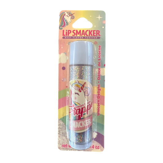 Lip Smacker UNICORN Unicorn Delight Flavored Collectible Lip Balm Silver White